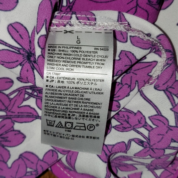 Banana Republic Boyfriend Fit Button Up Long Sleeve Blouse - Picture 9 of 11